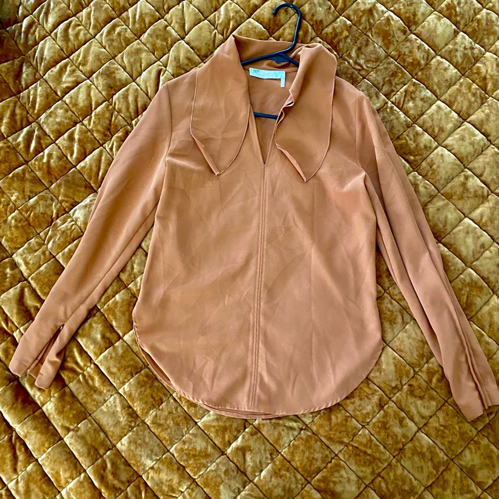 See by Chloe
Brownish Orange Bow Blouse - Picture 6 of 6
